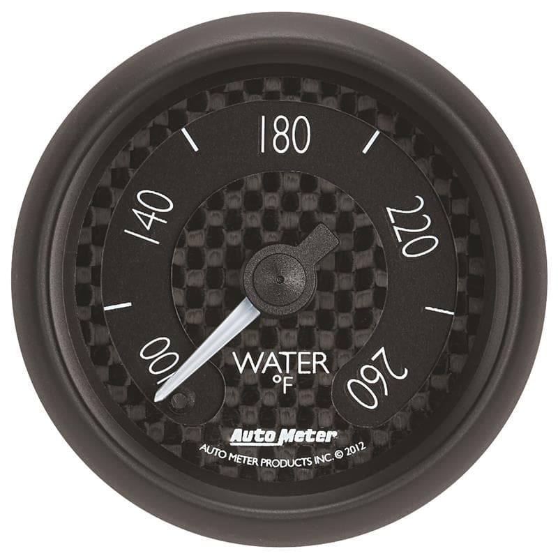 AutoMeter Water Temperature Gauge for Engines with 1/8" NPT Transducer