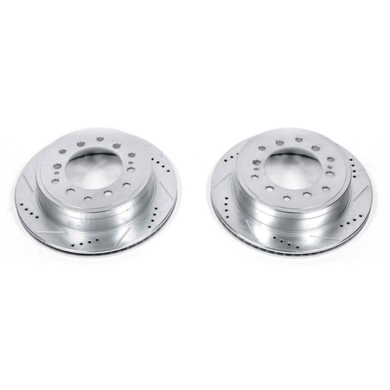 PowerStop Evolution Drilled/Slotted Brake Rotor for OE Fit with Zinc Plating
