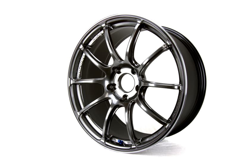 Advan RZII Wheel 18x9.5 +35 5x114.3 Racing Hyper Black - Image 2