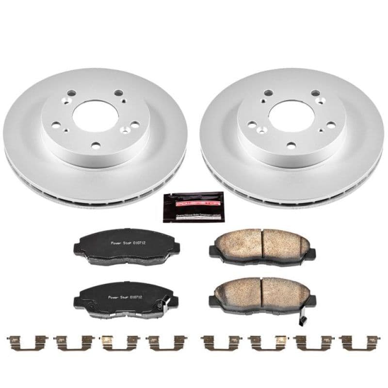 PowerStop Z17 Evolution Coated Rotor Brake Kit for Daily-Driven Vehicles