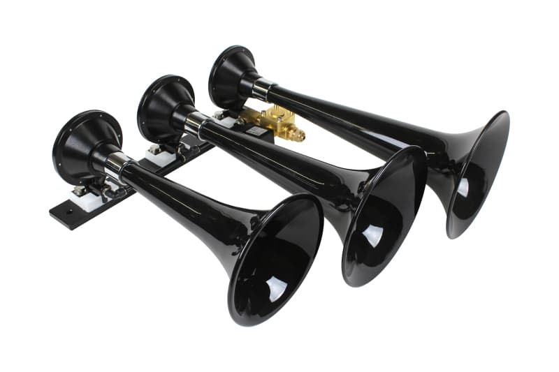Kleinn Air Horns Triple Air Horns The Beast 3-Trumpet Train Horn 17.5"/14.5"/... - Image 2