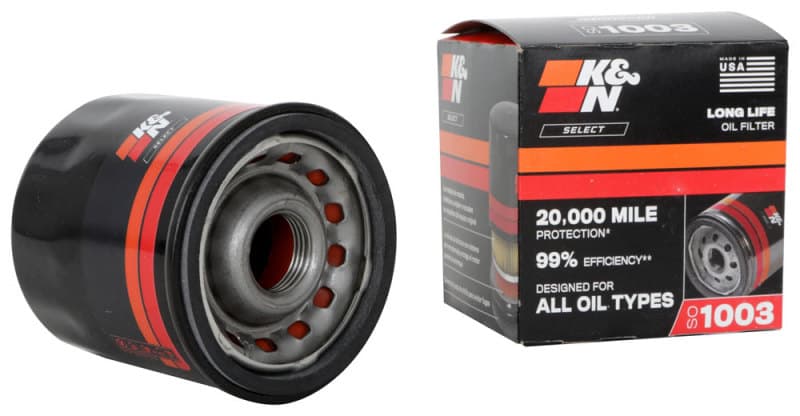 K&N Engineering Oil Filter SO-1003 High Flow Fluted Canister Design - Image 3