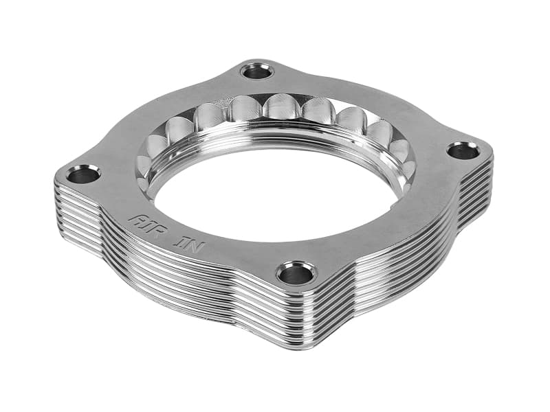 aFe Silver Bullet Throttle Body Spacer for Improved Airflow T-6061 Billet Alu... - Image 2