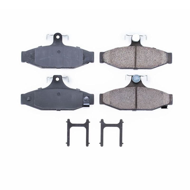 PowerStop Z17 Evolution Plus Ceramic Brake Pads with Stainless Steel Hardware