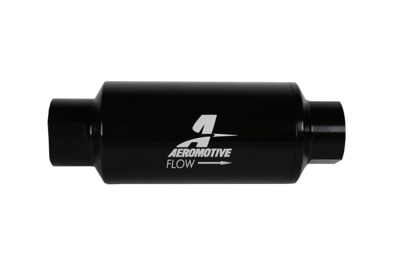 Aeromotive In-Line Fuel Filter 12350 Billet Aluminum High-Flow Pleated Design - Image 2