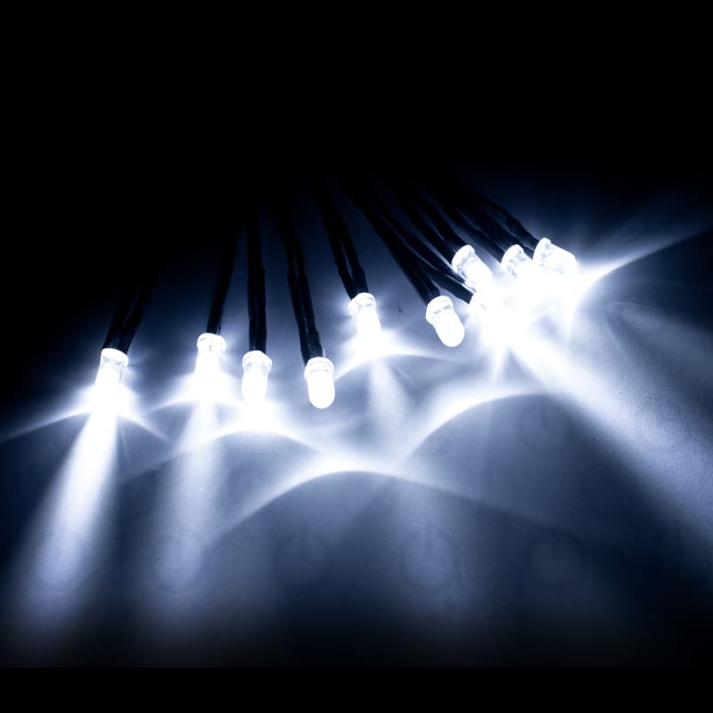 ORACLE Lighting Single Wired 1W 3mm LEDs 12V DC Pack of 10 - Image 2