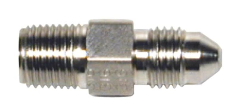 Wilwood Inlet Fitting 1/8-27 NPT to -3 Straight Adapter