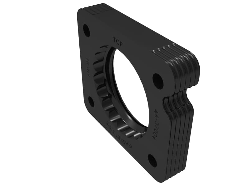 aFe Silver Bullet Throttle Body Spacer for Chevy C6 T-6061 Billet Aluminum Se... - Image 3