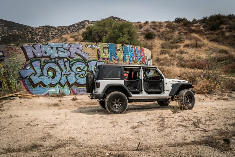 Body Armor 4x4 Trail Doors for Jeep JL Wrangler Steel Tube Dual-Lock Latch - Image 5