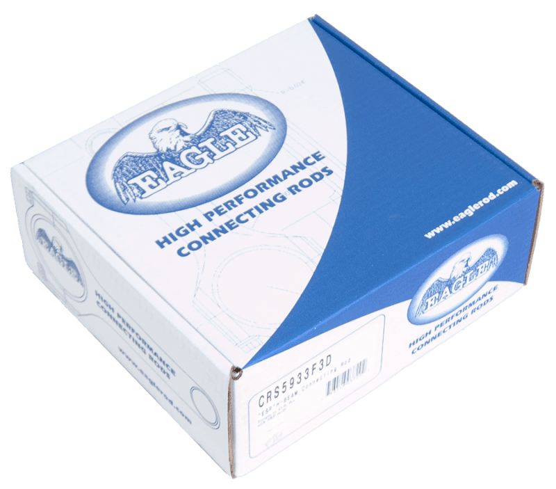 Eagle Forged 4340 Steel H-Beam Conrods 8-Cyl with ARP 2000 Bolts - Image 2