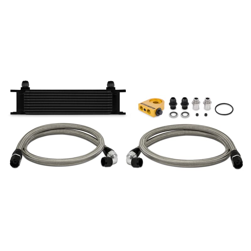 Mishimoto Oil Cooler Kit Universal 10-Row with Thermostatic Sandwich Plate - Image 2