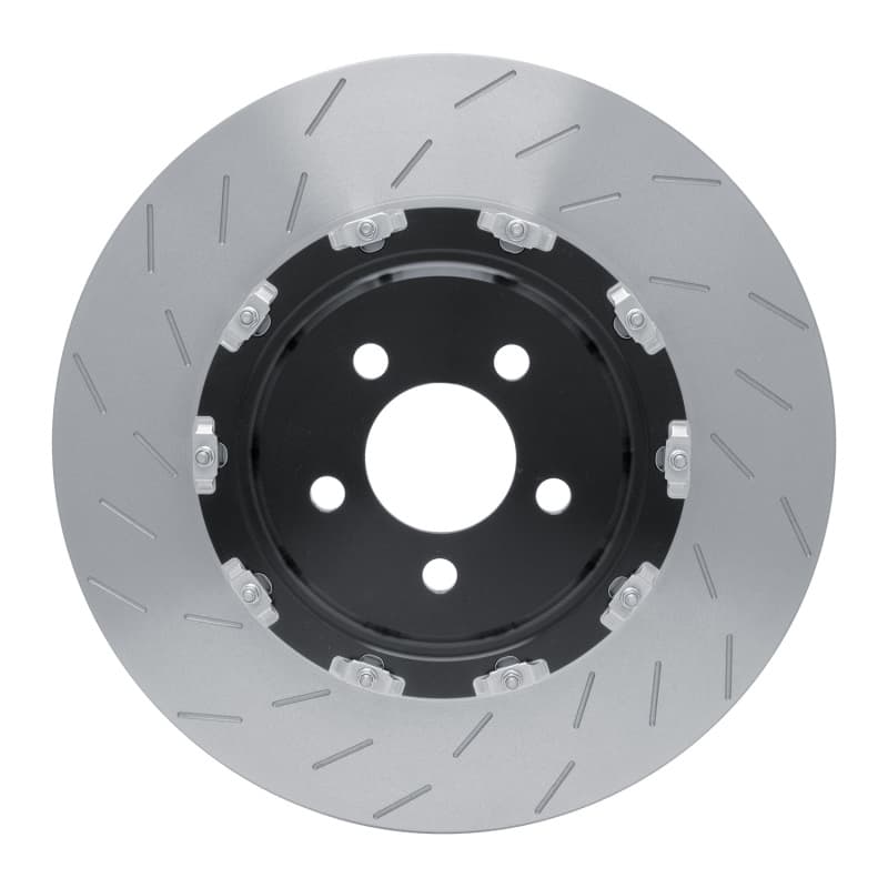 DFC Slotted Geomet Coated Rotors for Chevy C6 G3000/G11H18 Iron Castings