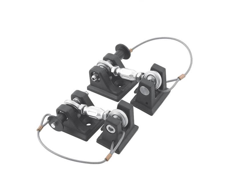 DV8 Offroad Hood Hold Downs for Jeep Wrangler JK Durable Steel Locking Kit