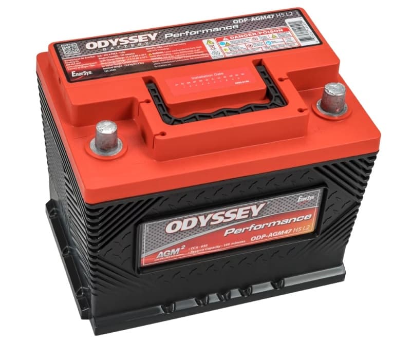 Odyssey Battery AGM2 TPPL Battery ODP-AGM47 H5 L2 High Power Density