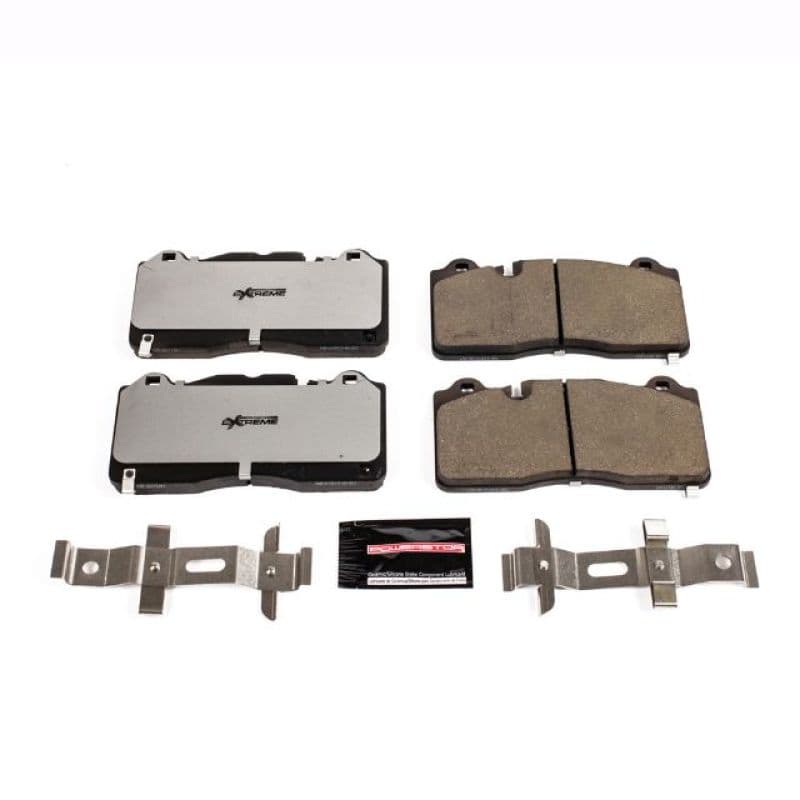 PowerStop Z26 Ceramic Brake Pads for Muscle Cars Low-Dust Carbon-Fiber Compound