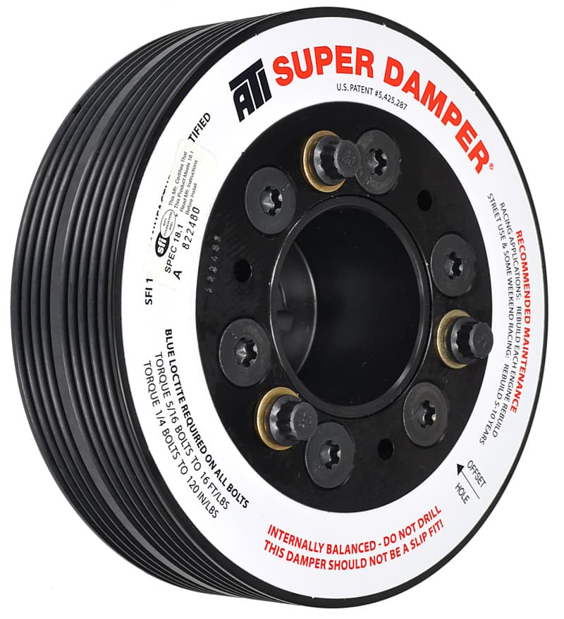 ATI Damper for Subaru WRX EJ20 22 25 Engine 5.50in Alum 4 & 5 Groove