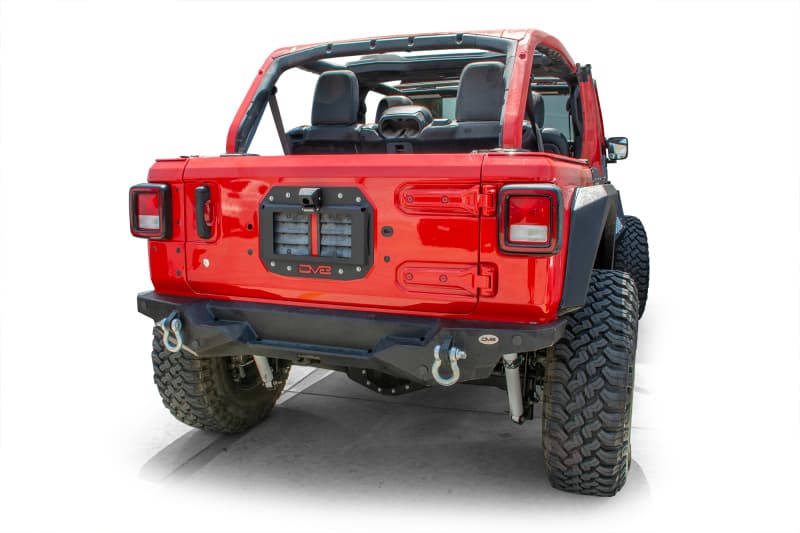 DV8 Offroad Spare Tire Delete Kit for Jeep JL with Backup Camera Housing - Image 3