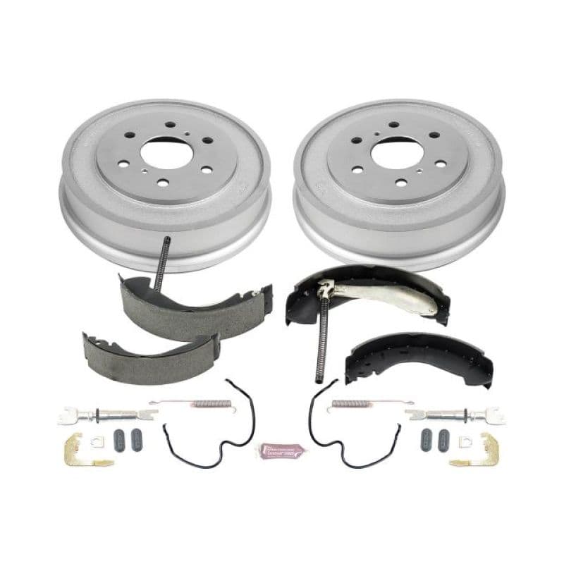 PowerStop Drum and Shoe Kit Stock Replacement Complete Brake Set