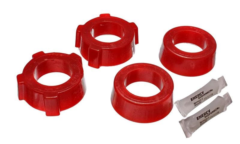 Energy Suspension Spring Plate Bush Red Polyurethane - Image 3
