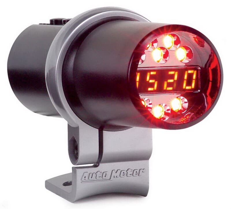 AutoMeter Tube-Style Shift Light for 1-12 Cyl Engines with 7-Color Display - Image 2