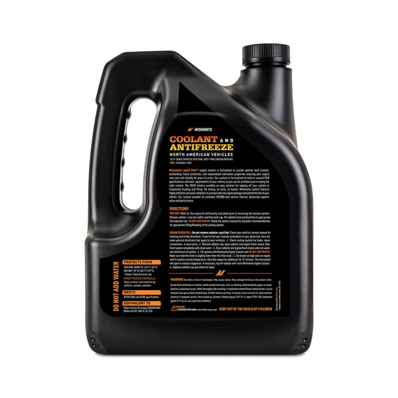 Mishimoto Liquid Chill Engine Coolant 50/50 Pre-Diluted Ethylene Glycol Base - Image 4