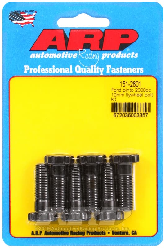ARP Flywheel Bolt Kit for Ford 2000cc Pinto M10 x 1.0 Thread Size