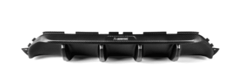 Akrapovic Rear Carbon Fiber Diffuser for 18+ BMW M5 (F90) Matte with Red Logo