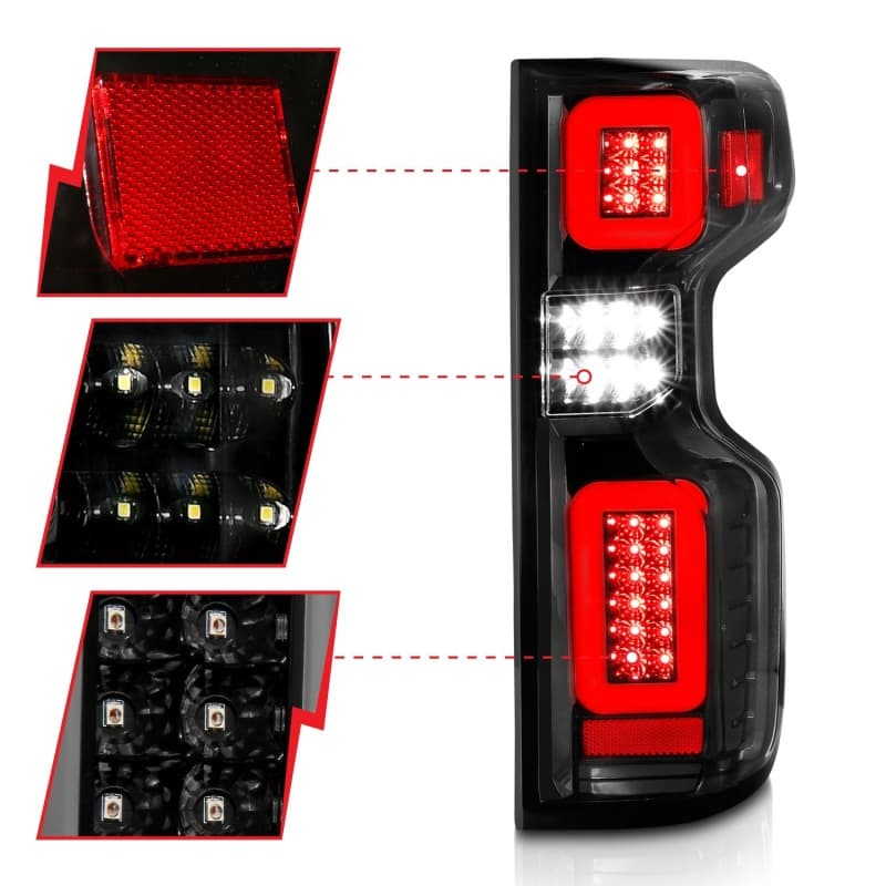 ANZO LED Taillights for Chevy C6 100% Street Legal - Image 4