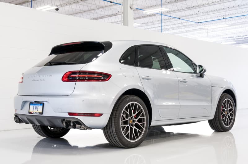 AWE Tuning Axle-Back Exhaust for Porsche Macan Turbo Track Edition - Image 2