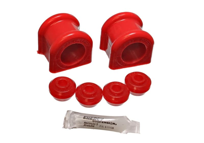 Energy Suspension Sway Bar Bushings Red Hyper-Flex Polyurethane - Image 2