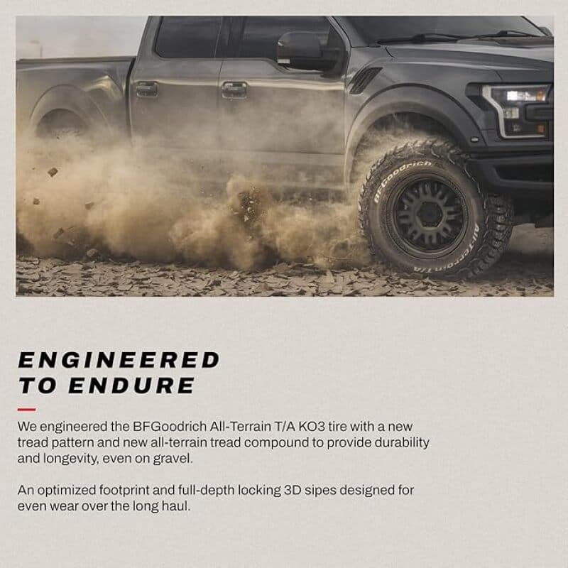 BFGoodrich All Terrain T/A KO3 LT275/60R20 119/116S Tires - Image 3