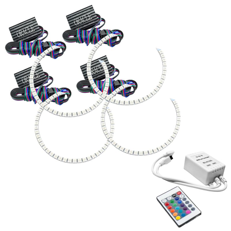 ORACLE Lighting ColorSHIFT Headlight Halo Kit 3-Chip 5050 SMD with Brightness...