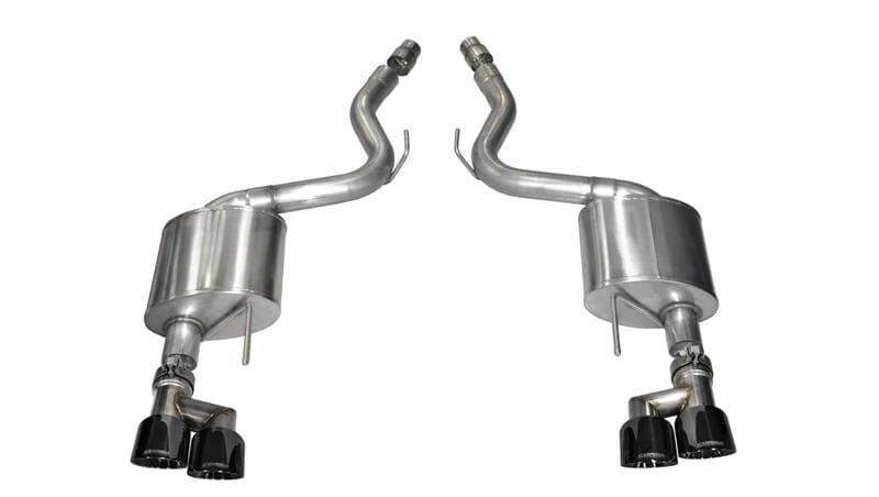 CORSA Performance Axle-Back Exhaust for Chevy C6 with Reflective Sound Cancel... - Image 2