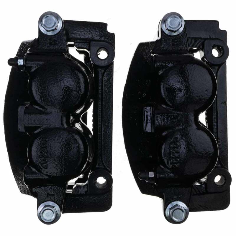PowerStop Brake Calipers Black Powder Coated Pair Durable High-Temp Finish - Image 2