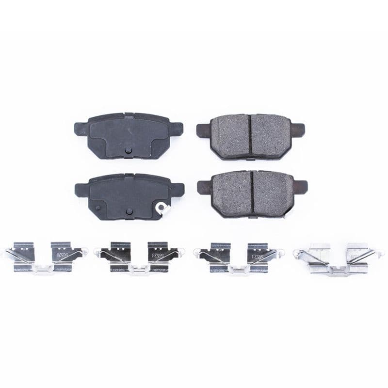 PowerStop Z17 Evolution Plus Ceramic Brake Pads with Stainless Steel Hardware