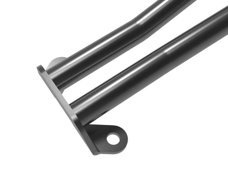 aFe CONTROL Front Suspension Strut Brace Dual-Tube Truss Design Gunmetal Gray - Image 4