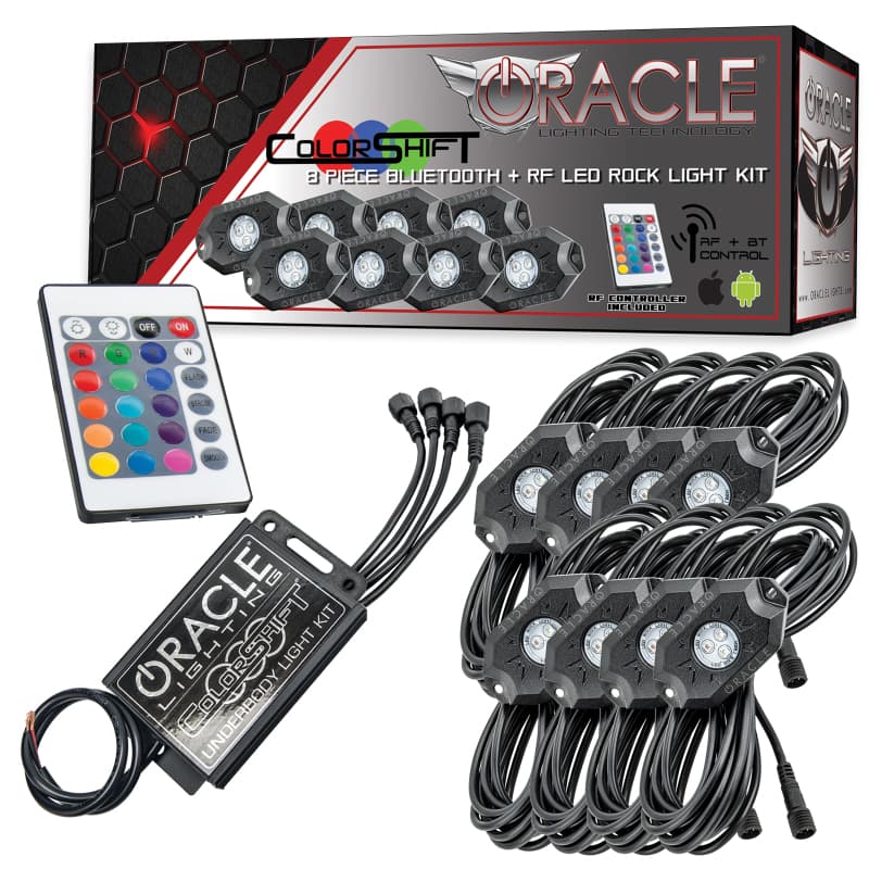 ORACLE Lighting Underbody LED Rock Light Kit for 4x4 Off-Road Vehicles ColorS... - Image 2