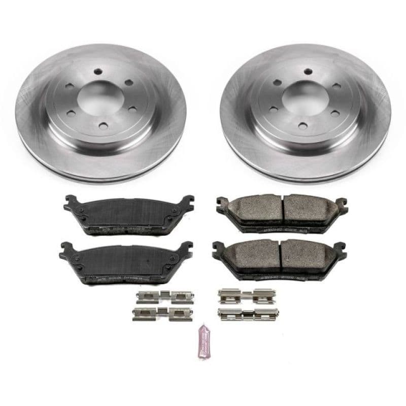 PowerStop Autospecialty Brake Kit with Z17 Ceramic Pads and Rotors