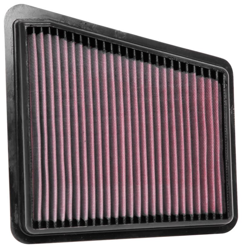 K&N Engineering Drop-In Air Filter Washable Reusable High-Flow for Multiple V...