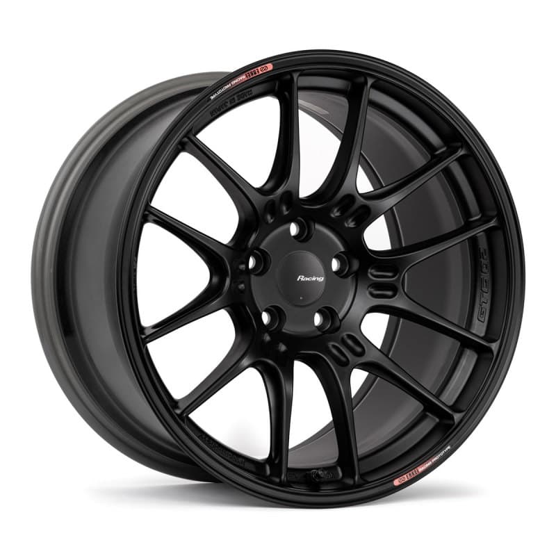 Enkei GTC02 19x10.5 5x112 34mm Offset Matte Black Wheel