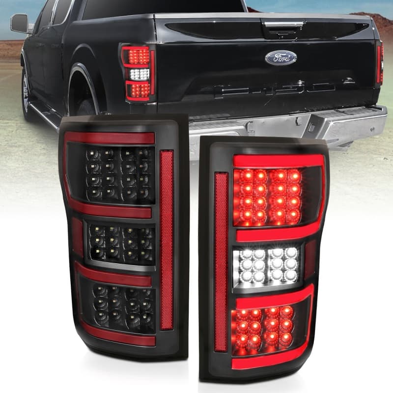 ANZO LED Taillight Assembly for Chevy C6 Plug and Play Pair