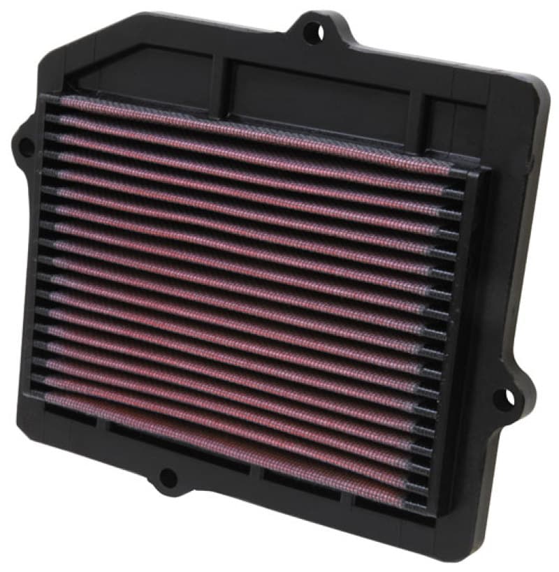 K&N Engineering Drop-In Air Filter Washable Reusable High-Flow for Multiple V...