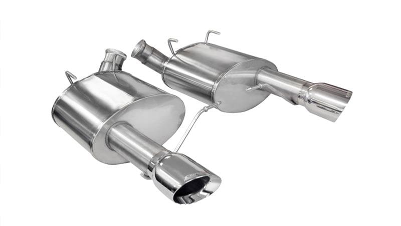 CORSA Performance Axle-Back Exhaust for Chevy C6 with Reflective Sound Cancel... - Image 2