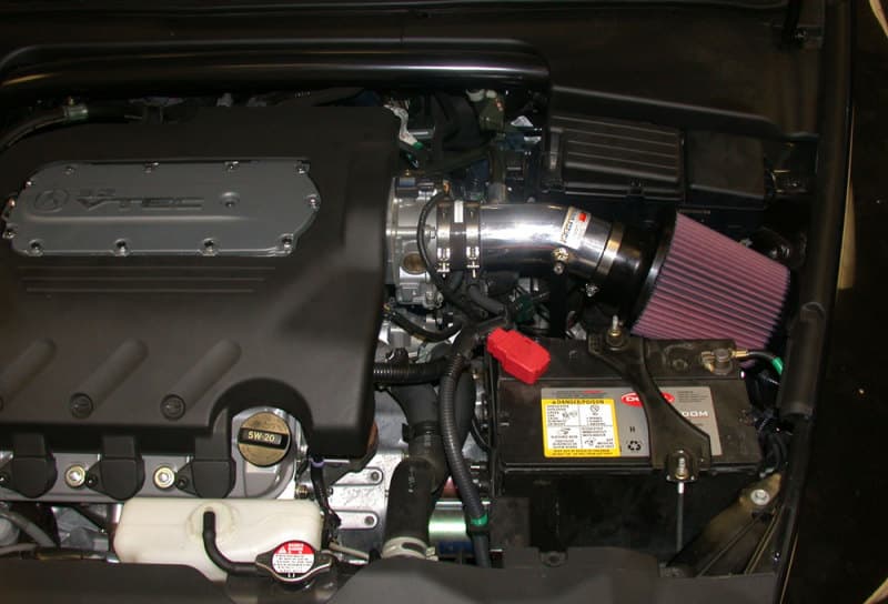 K&N Engineering Typhoon Cold-Air Intake for Acura TL Mandrel-Bent Aluminum Tube - Image 3