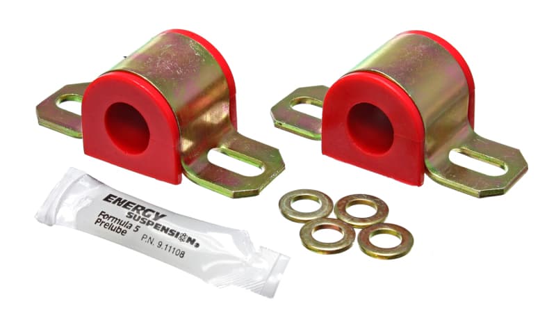 Energy Suspension Sway Bar Bushings Red Hyper-Flex Polyurethane - Image 3
