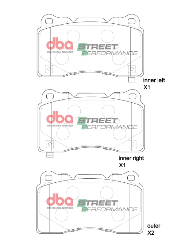 DBA SP Performance Brake Pads