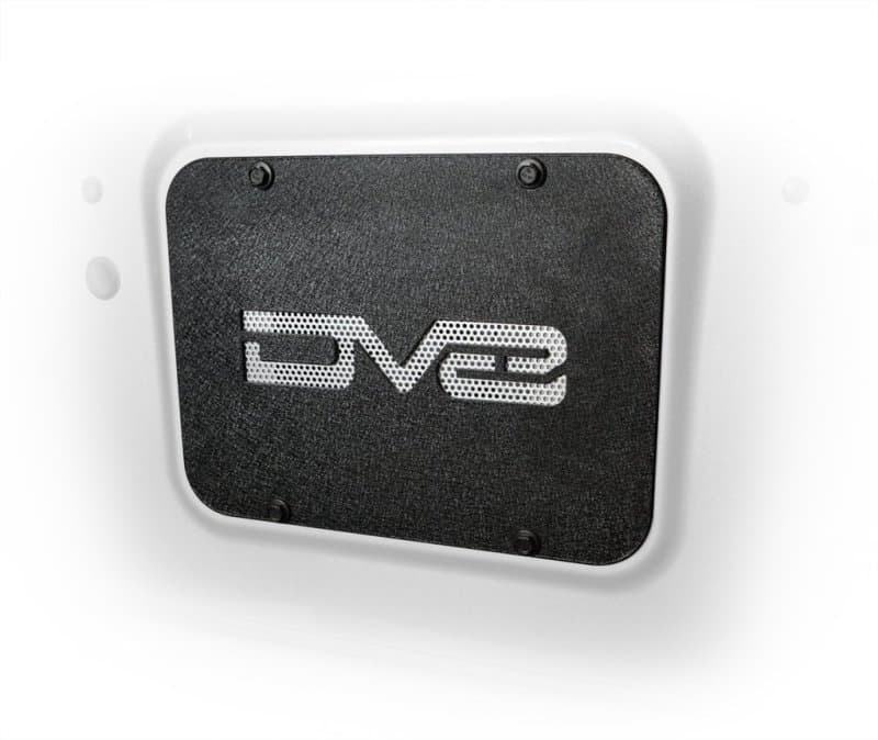 DV8 Offroad Tail Gate Plate for Jeep JK 3/16" Steel CNC Laser Cut Black - Image 2