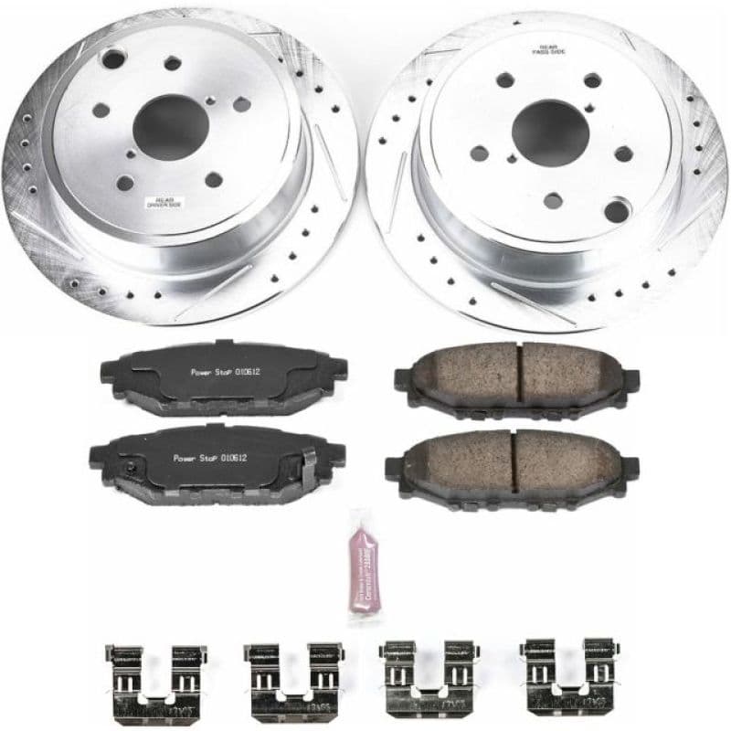 PowerStop Z23 Evolution Sport Brake Kit for Daily Driver Carbon-Fiber Ceramic...