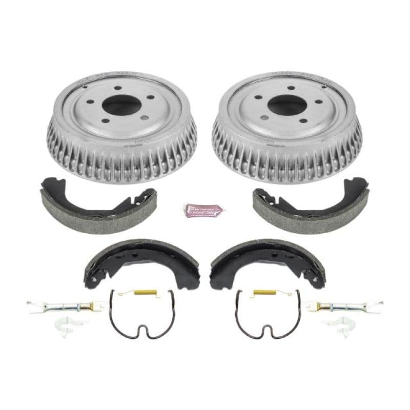 PowerStop Drum and Shoe Kit Stock Replacement Complete Brake Set