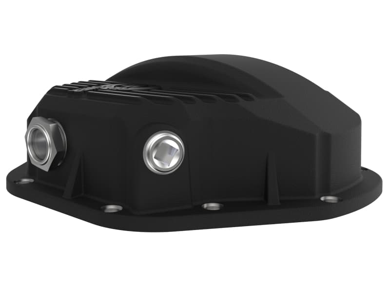aFe Rear Differential Cover Aluminum Die Cast 5 Quart Capacity Wrinkle Black - Image 3
